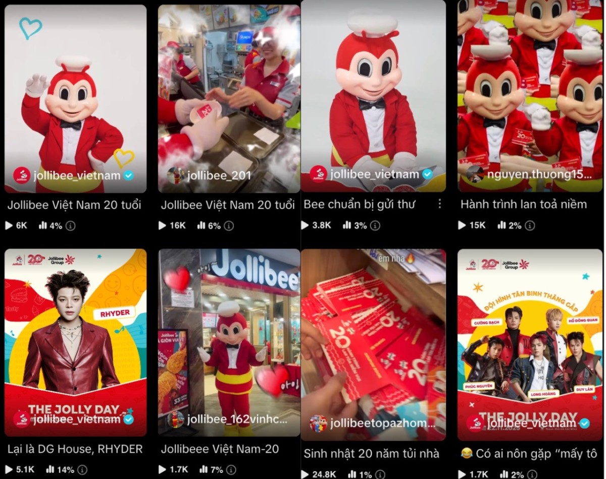 Jollibee Việt Nam đánh dấu cột mốc 20 năm với sự kiện the Jolly Day thu hút cộng đồng mạng 