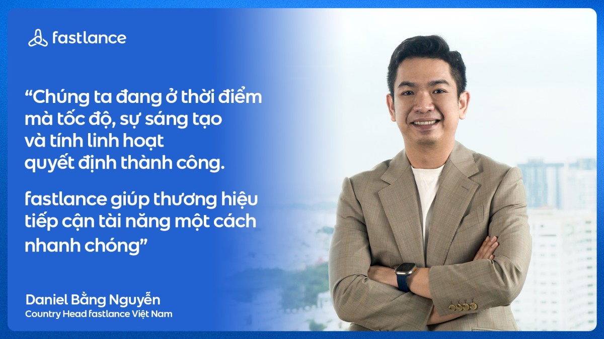 fastlance: Cầu nối mới giữa thương hiệu và đội ngũ sáng tạo tự do