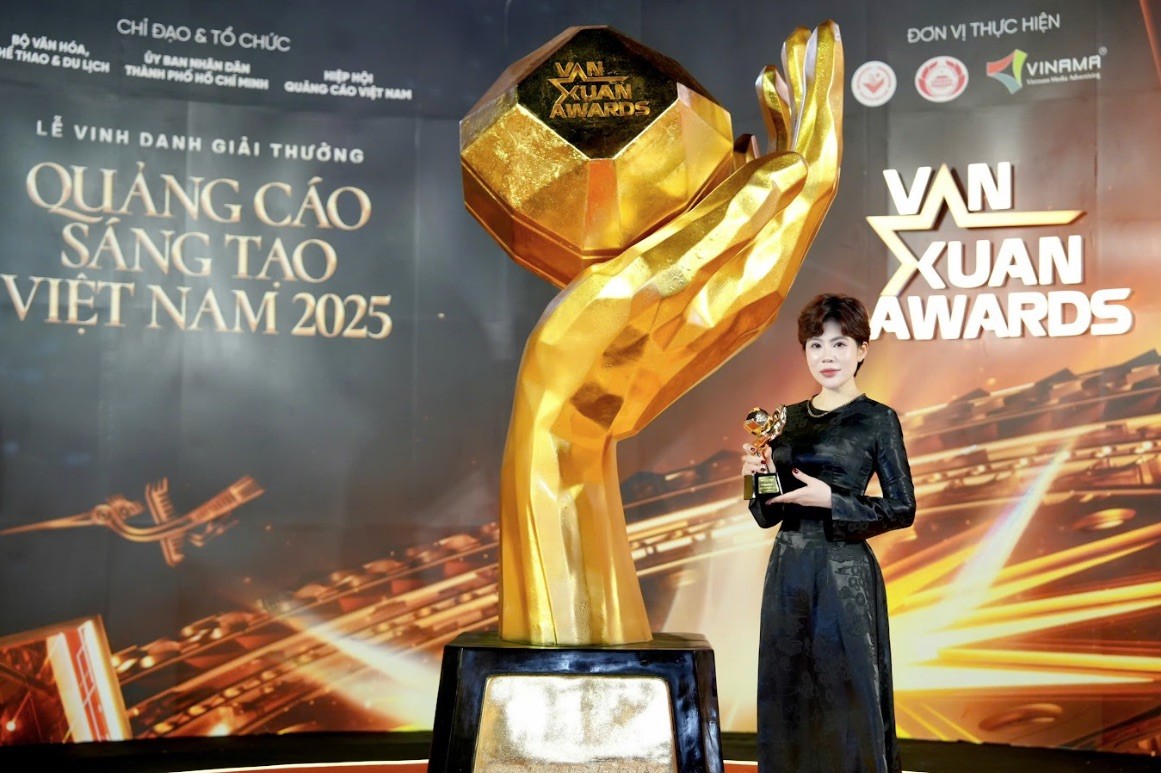 ODE Group được vinh danh “Công ty Truyền thông Sáng tạo của năm 2025” tại Vạn Xuân Awards
