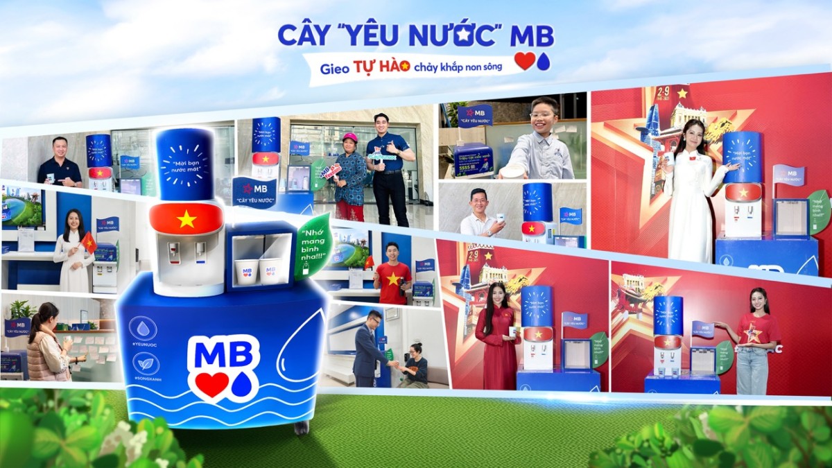 “Cây Yêu Nước”: Cách MB xây dựng hình ảnh thương hiệu bằng hành động nhỏ và trải nghiệm thật