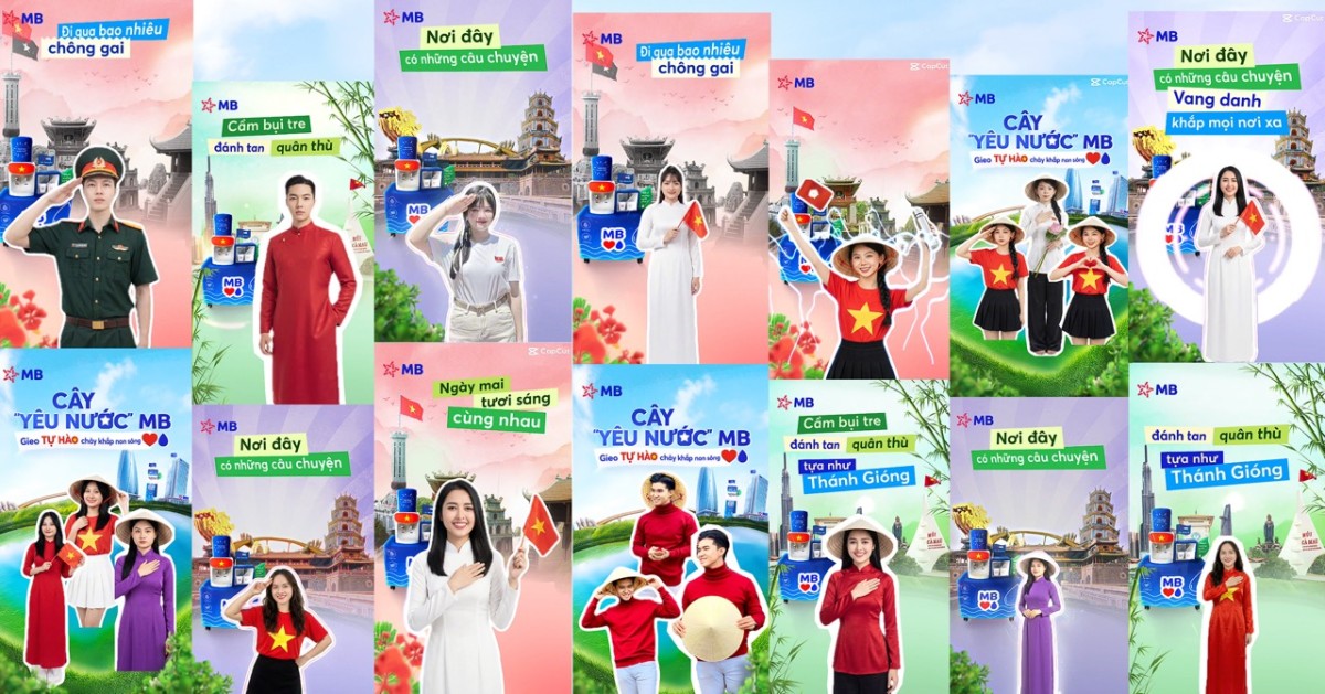 “Cây Yêu Nước”: Cách MB xây dựng hình ảnh thương hiệu bằng hành động nhỏ và trải nghiệm thật