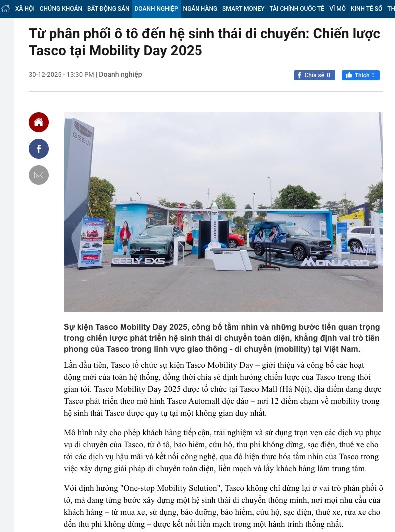 Tasco Auto xoá mờ định kiến xe Trung Quốc bằng hành trình kiểm chứng khắc nghiệt