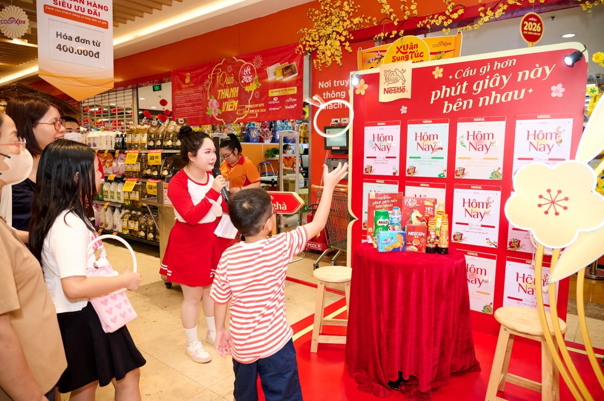Từ “Lịch Tết hôm nay”, Nestlé gửi đi thông điệp “Cầu gì hơn phút giây này bên nhau”