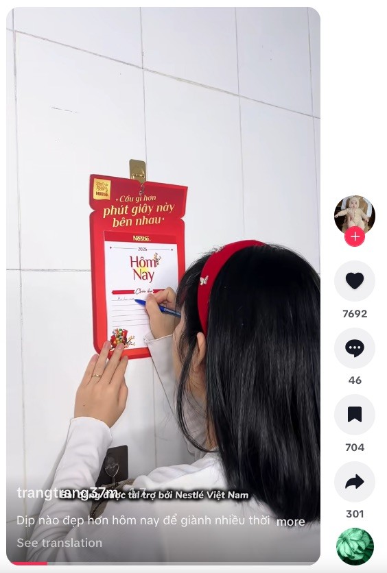 Từ “Lịch Tết hôm nay”, Nestlé gửi đi thông điệp “Cầu gì hơn phút giây này bên nhau”