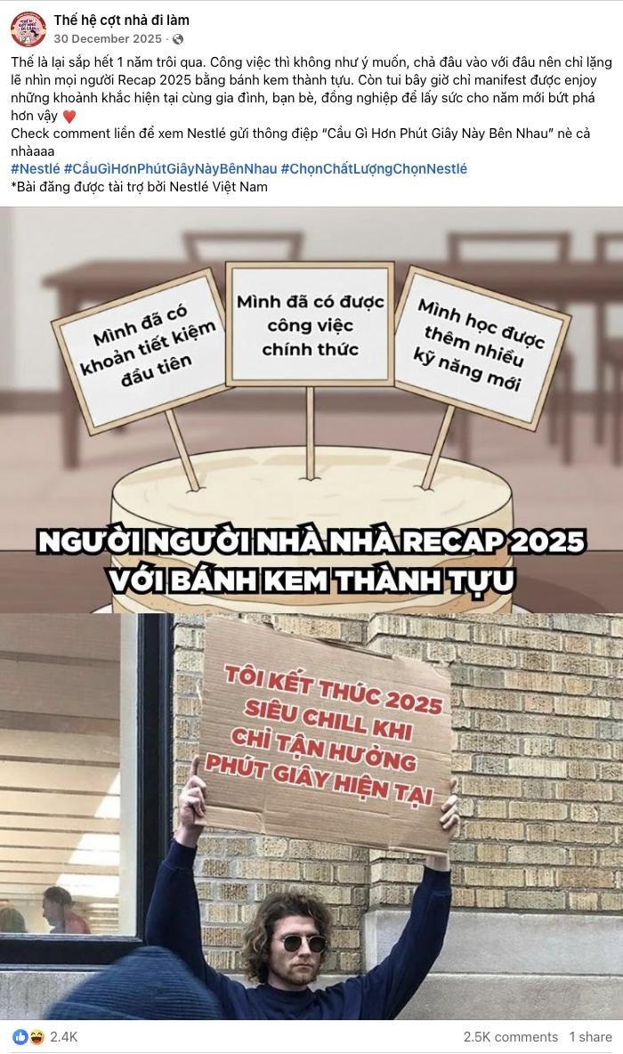 Từ “Lịch Tết hôm nay”, Nestlé gửi đi thông điệp “Cầu gì hơn phút giây này bên nhau”