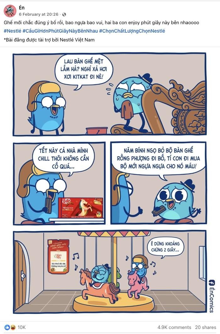 Từ “Lịch Tết hôm nay”, Nestlé gửi đi thông điệp “Cầu gì hơn phút giây này bên nhau”