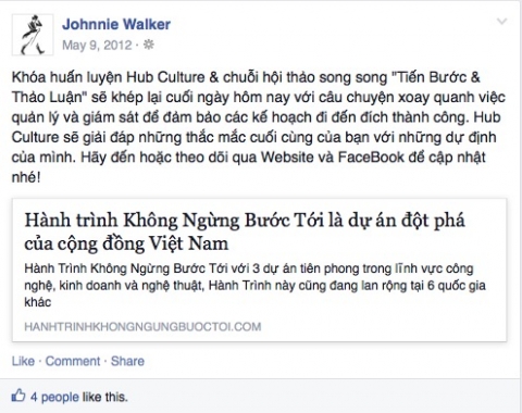 Không ngừng bước tới