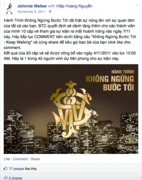 Không ngừng bước tới