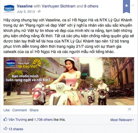 Rạng ngời vẻ đẹp Việt