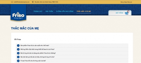 Friso online acquisition