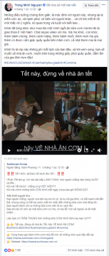 Tết này, đừng về nhà ăn Tết!