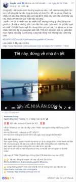 Tết này, đừng về nhà ăn Tết!