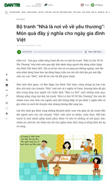 Nhà là nơi vỗ về yêu thương