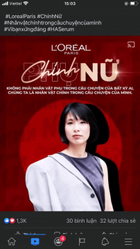 Chính nữ - Vì bạn xứng đáng