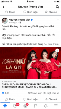 Chính nữ - Vì bạn xứng đáng