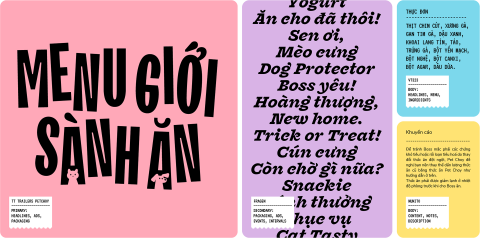 Tái nhận diện thương hiệu với concept chuẩn “nhà hàng” cho thú cưng