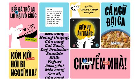 Tái nhận diện thương hiệu với concept chuẩn “nhà hàng” cho thú cưng