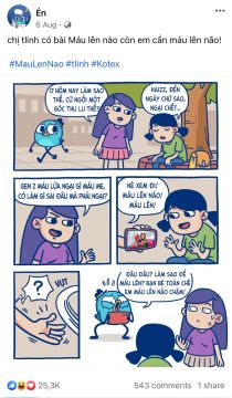 Máu lửa Generation thẳng thắn bình thường hoá chủ đề kinh nguyệt