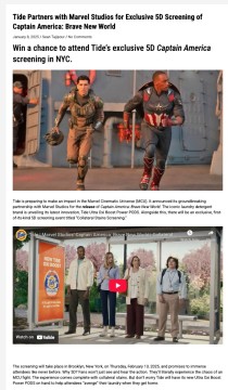 Biến các nhân vật phụ trong phim Marvel thành influencers, sản phẩm mới của Tide “sold out” chỉ sau 1 ngày