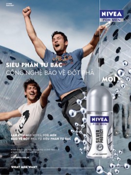 Chiến dịch NIVEA For Men: “Siêu phân tử bạc”