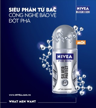 Chiến dịch NIVEA For Men: “Siêu phân tử bạc”