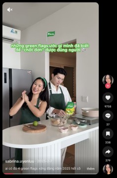 Khi nấu ăn trở thành “cờ xanh” quan trọng nhất trong thế giới hẹn hò