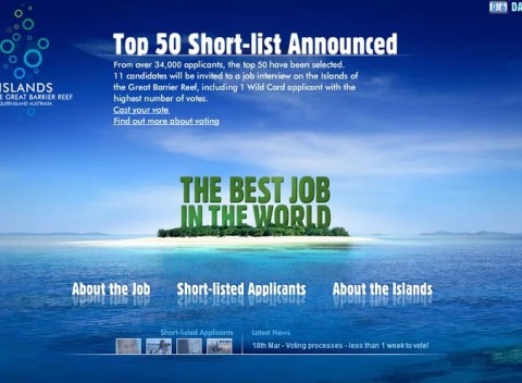 “The Best Job in the World”