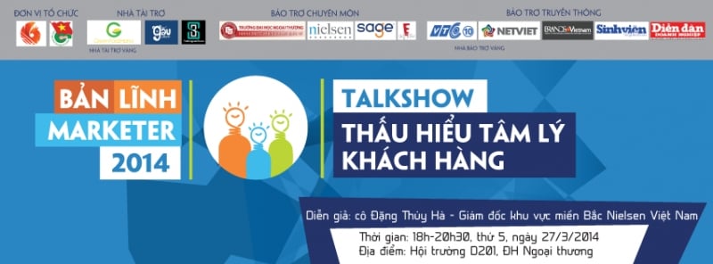 [Bên lề bản lĩnh] Talkshow: Thấu hiểu tâm lý khách hàng