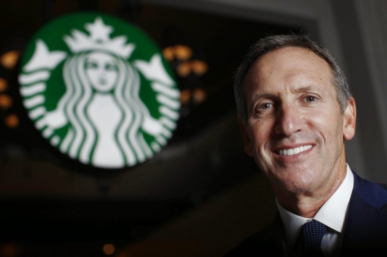 10 bài học kinh doanh vô giá của CEO Starbucks Howard Schultz
