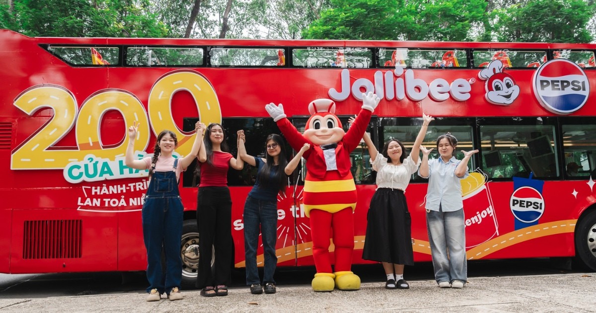 Jollibee Việt Nam gây ấn tượng với chiến dịch khai trương cửa hàng thứ 200