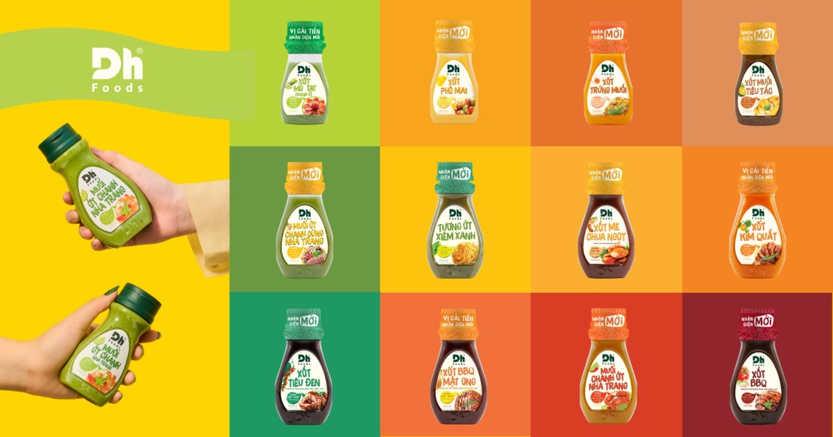 Dh Foods “thay áo mới” sau 13 năm: Khi gia vị Việt cũng cần thích ứng với xu hướng tiêu dùng trẻ