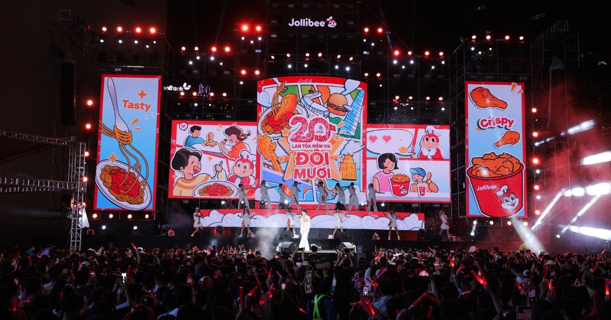 The Jolly Day – Điểm nhấn trong chuỗi hoạt động đánh dấu cột mốc 20 năm của Jollibee Việt Nam