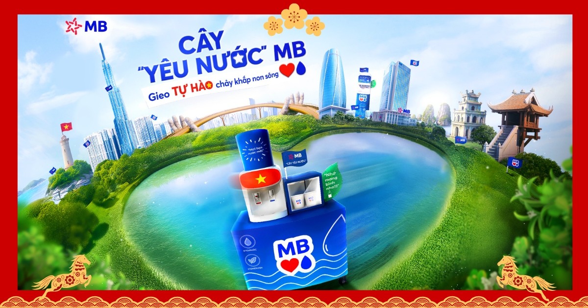 “Cây Yêu Nước”: Cách MB xây dựng hình ảnh thương hiệu bằng hành động nhỏ và trải nghiệm thật