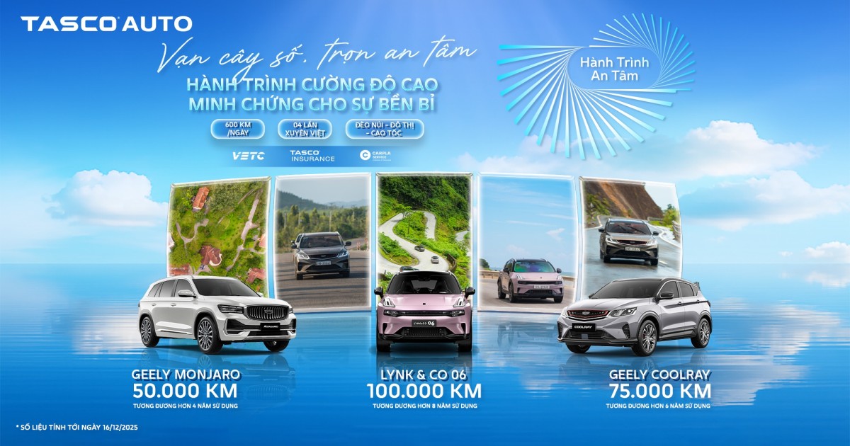 Tasco Auto xoá mờ định kiến xe Trung Quốc bằng hành trình kiểm chứng khắc nghiệt