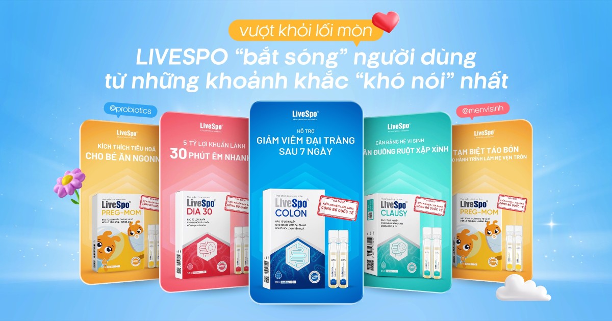 Vượt khỏi lối mòn, LiveSpo “bắt sóng” người dùng từ những khoảnh khắc “khó nói” nhất