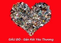 Chiến dịch marketing Gấu đỏ gắn kết yêu thương trên Zing Me