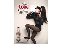 Diet Coke và hình ảnh thời trang cao cấp