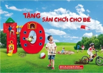 OMO tặng 10 sân chơi công viên đạt chuẩn quốc tế cho trẻ em Việt Nam
