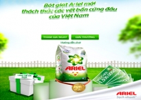 Chiến dịch Marketing: Thách thức các vết bẩn cứng đầu của Việt Nam cùng bột giặt Ariel