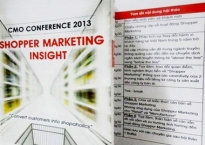 [Hội thảo] CMO Conference 2013 - Shopper Marketing Insight