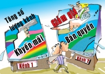 Nhiều DN lúng túng trên các kênh phân phối