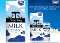 Ra mắt sữa tươi tiệt trùng Twin Cows của Vinamilk