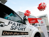 Hành trình Pajero Sport chinh phục Việt Nam chính thức khởi hành
