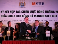 SHB và CLB Man City ký hợp tác chiến lược