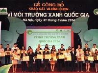 Nestlé Việt Nam được bình chọn doanh nghiệp “Vì môi trường xanh quốc gia 2014”