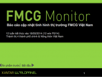 FMCG Monitor: Tăng trưởng có xu hướng đi ngang ở cả Thành thị và Nông thôn