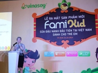 Vinasoy ra mắt sữa đậu nành Fami Kid dành cho trẻ em