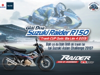 Tìm kiếm đại diện Việt Nam tham dự Suzuki Asian Challenge 2015