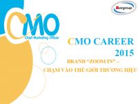 CMO Career 2015: Brand “Zoom In” – Chạm vào thế giới thương hiệu