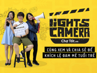Lights Camera Chợ Tốt tạo sân chơi cho giới trẻ thử tài làm phim